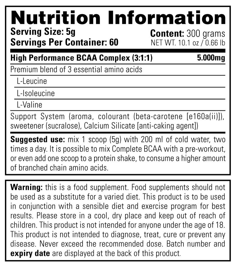 Complete BCAA - Image 2