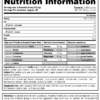 Whey Protein + BCAA [Nutrition Information]